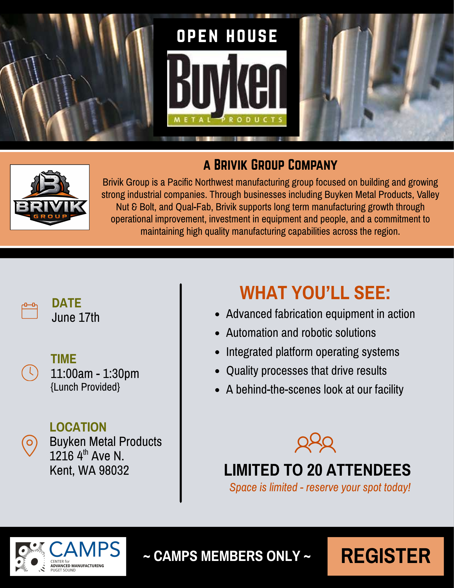 Brivik Group Plant Tour copy