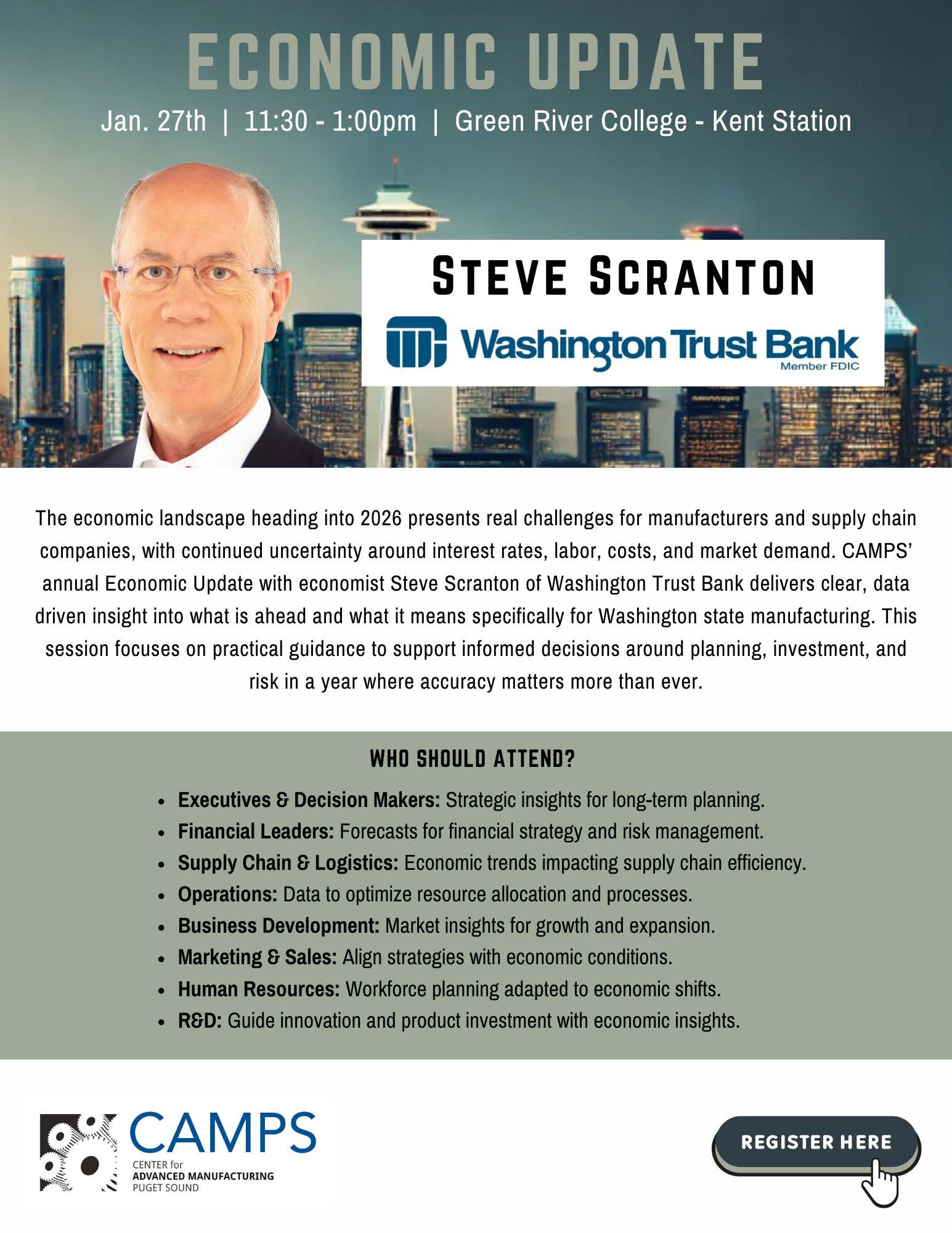 Jan 27th Economic Update Flyer Image