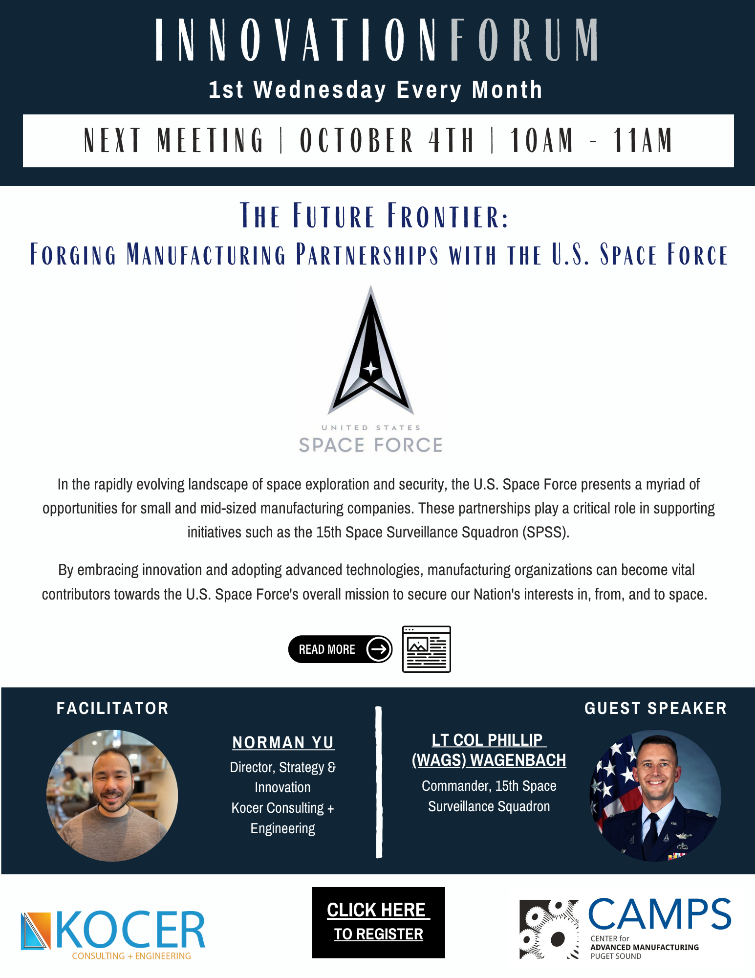 OCTOBER Innovation Forum -1