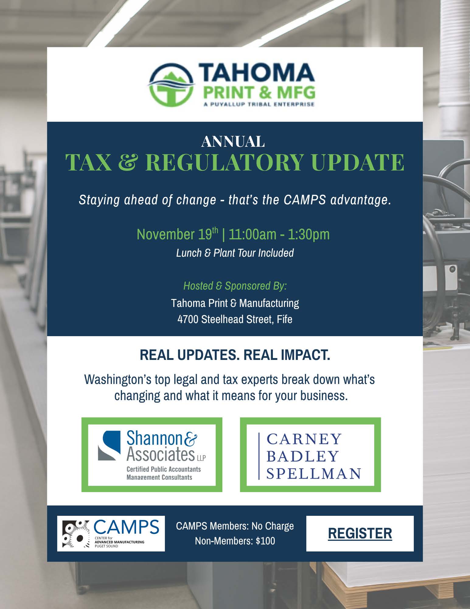 Tax & Regulatory Update Image-1