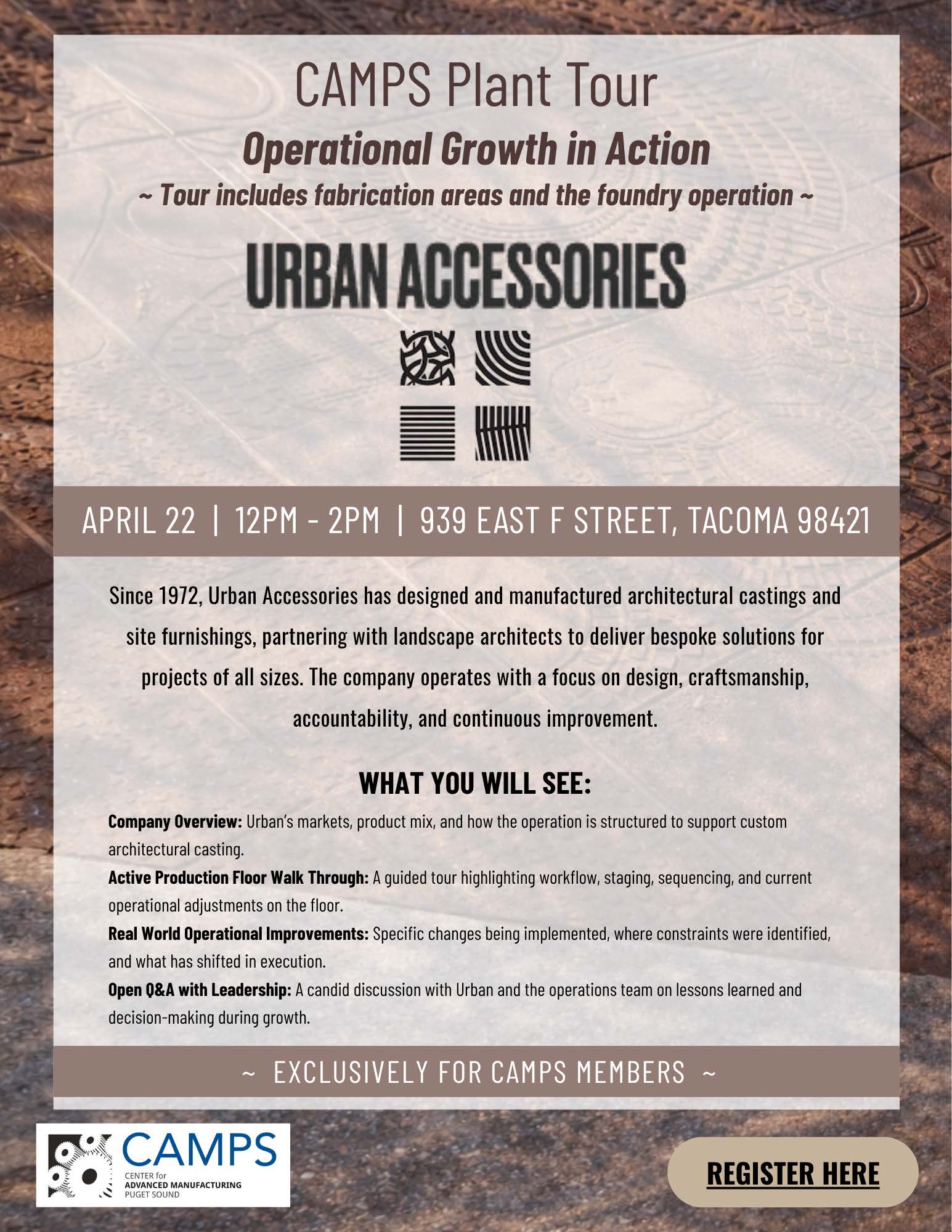 Urban Accessories Plant Tour - April 22nd - Final